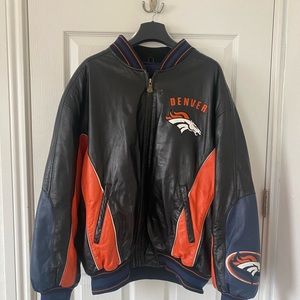 Broncos Leather Jacket